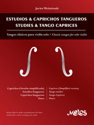 cover image of Estudios y caprichos tangueros